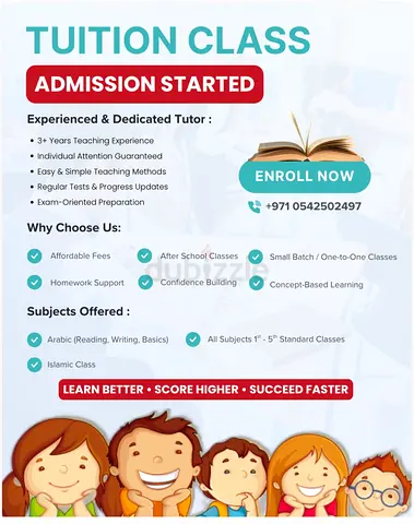 Tuition teacher arabic