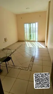 For annual rent: Two bedrooms and a separate living room with a door and balcony, spacious area, in