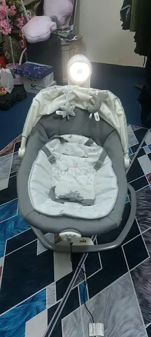 Cozy Baby Rocker with Soft Fabric