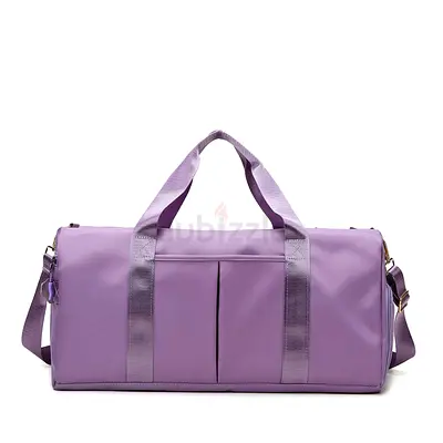 Stylish Lavender Duffel Bag for Travel and Gym