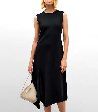 Adolfo Dominguez knit asymmetrical dress size M