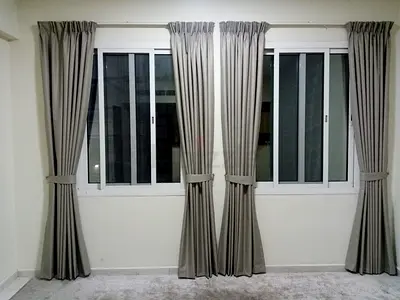 Elegant and Durable Grey Curtains for Sale