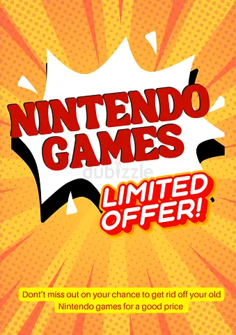 Limited Offer: Nintendo Games Selling