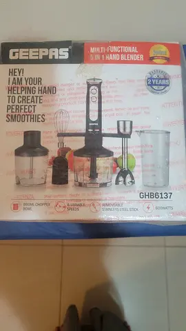 Geepas 5 in 1 Multi-Functional Hand Blender Final price
