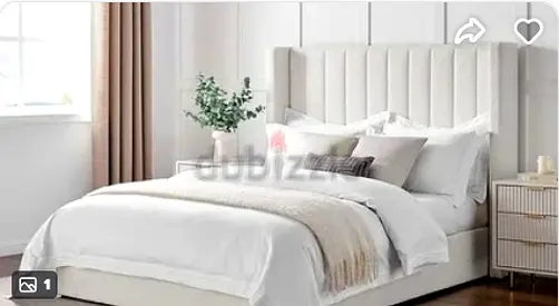 Brand new Double bed for sale with stylish design