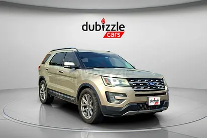 AED 1202/month | 2017 Ford Explorer  | GCC Specs | Ref#408744