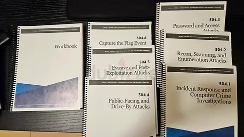 GCIH/GWAPT Study manuals