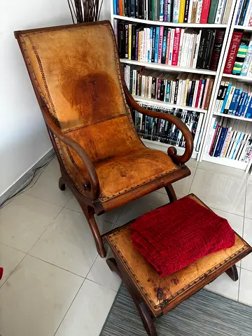 Basta antique chair  foot rest