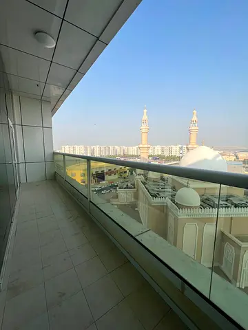 Spacious bed space with Balcony for Keralite bachelors in Al Qusais Industrial Area 5.