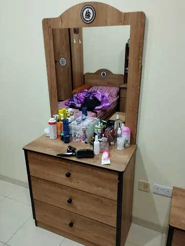 Elegant Wooden Dresser with Mirror for Sale