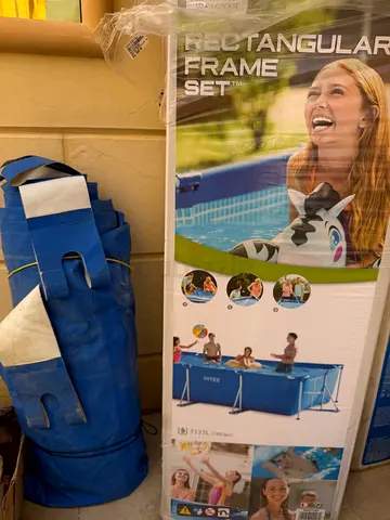 Large Outdoor Frame Pool – Easy Setup for Summer Fun