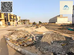🏡 Land for sale, residential/investment, villas, ground floor + 2 floors, Ajman, Al Helio 2 area
