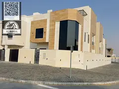 For sale in Al Helio 2, Ajman: Corner villa with 6 master bedrooms, a majlis, a living room, a spaci