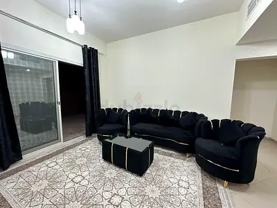 Elegant Black Sofa Set with Coffee Table