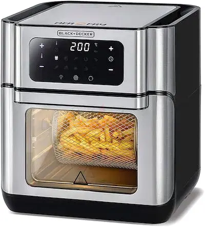 Black  Decker Air Fryer with Digital Controls