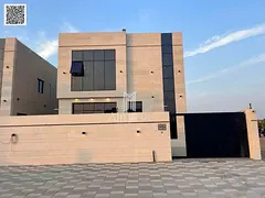 Elegant Stone-Finished Villa for Sale in Al Helio 2 – Ajman | 4 Master Bedrooms + Maid’s Room + 