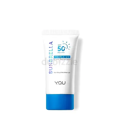 Y.O.U SUNBRELLA Triple UV Elixir Sunscreen SPF50+ PA++++ 30ml
