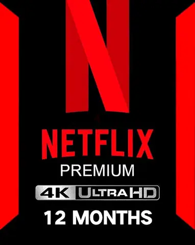 Netflix Premium 1 Year 4K HDR