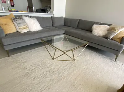 Selling in excellent Condition West Elm Andes Corner Sofa