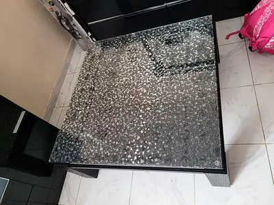 3 tables, in good condition. Sturdy and well-maintained. Suitable for home or office use. S