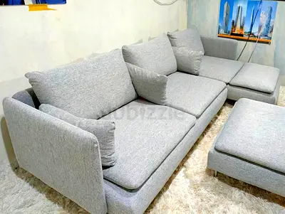 Same like new Condition IKEA Sodhremn Sofa light gray without footstool