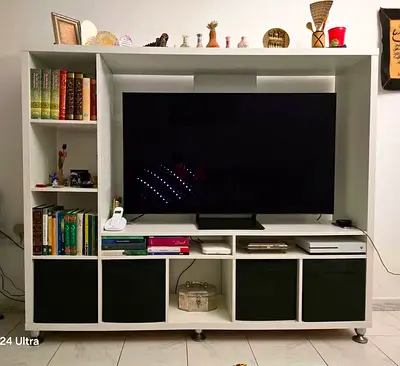 Ikea Modern Entertainment Center with Storage