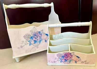 Magazine and letter racks