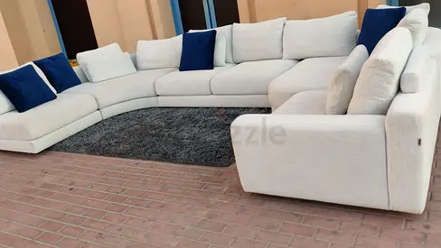 Looks great Condition Chattels and More Olta U Shape Sofa Beige