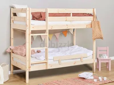 Sturdy Wooden Bunk Bed for Kids