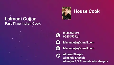 Personal home cook service available