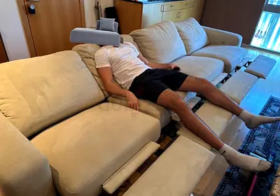 Comfortable Sofa with Adjustable Recliners