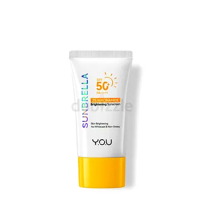 Y.O.U SUNBRELLA 2% Niacinamide Brightening Sunscreen SPF50+ PA++++ - 30ML