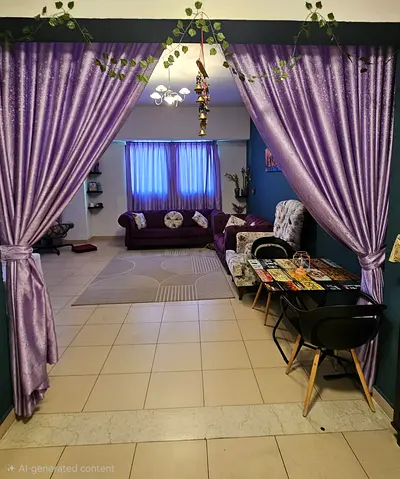 Elegant lavender Curtains