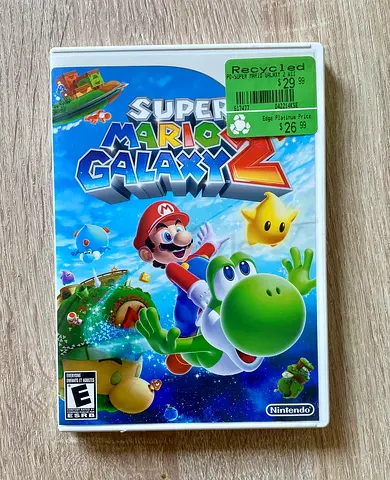 Super Mario Galaxy 2 (NTSC) For Nintendo Wii.
