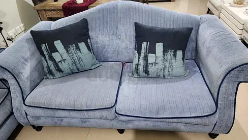Comfortable Three-Two-Seater Sofa with arm chairs