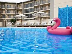 Luxurious brand new - 1br apt with all amenities - front of bus stop