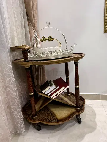 Elegant Side Table with Storage