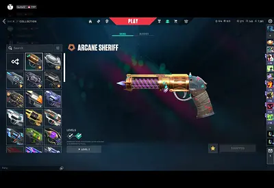 Premium Valorant Account for Sale – Champions 2021/2023/2025 + Arcane Sheriff + 200+ Skins