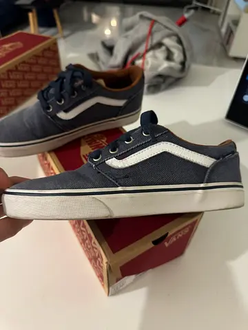 Stylish Blue Vans Sneakers