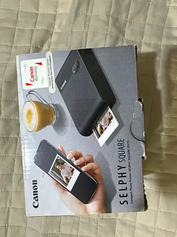 Canon Selphy Square QX10 - Compact Photo Printer for Instant Prints