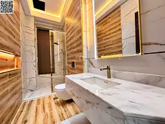 Luxury villa with excellent finishes in the Al Yasmin area, directly next to Al Hamidiya Park - free