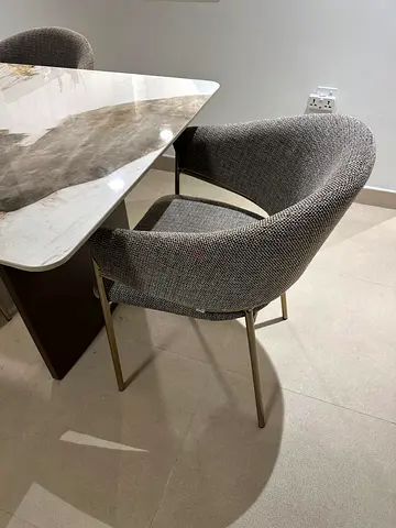 Dining table and chairs