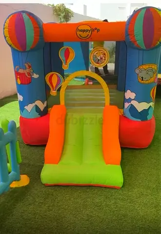 Happy Hop - Hot Air Balloon Slide Hoop
