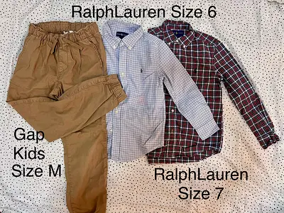 Kids Clothing Bundle - Boys 6-8 years old