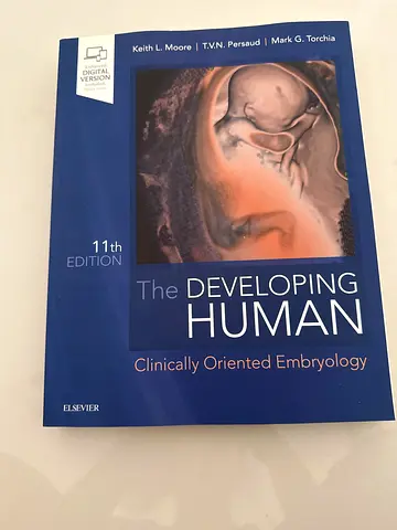 Med school book - embryology: the developing human