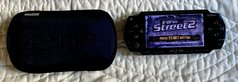 PSP 1000 with Pouch and Charger - Flawless Condition.