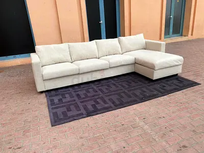 Excellent Condition IKEA ____ Vimle Four Seater L Shape Sofa with Storage
