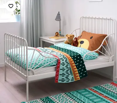 Stylish Metal Bed Frame 80x200 cm