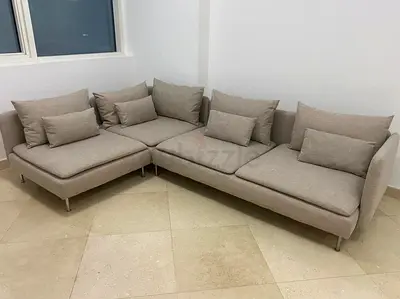 Great Condition IKEA Sodhremn Corner Sofa Beige