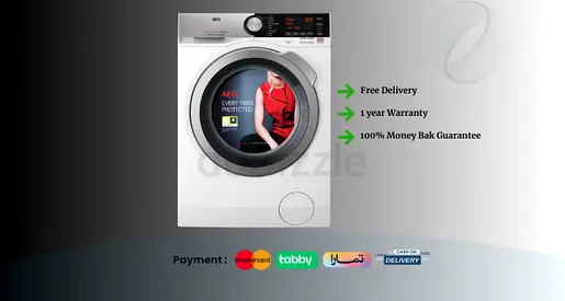 Washing Machine AEG 9kg | Made Italy | 1 Year Warranty | Box Packed